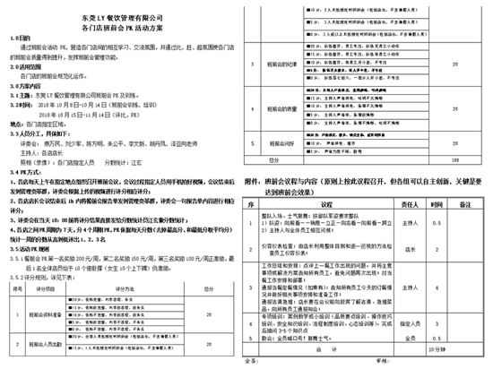 澤亞咨詢顧問淺談餐飲業(yè)的班前會(huì)管理